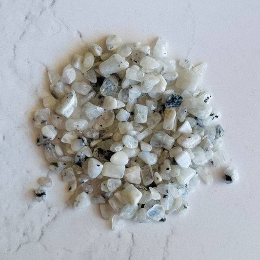 Moonstone Crystal Chips 100g