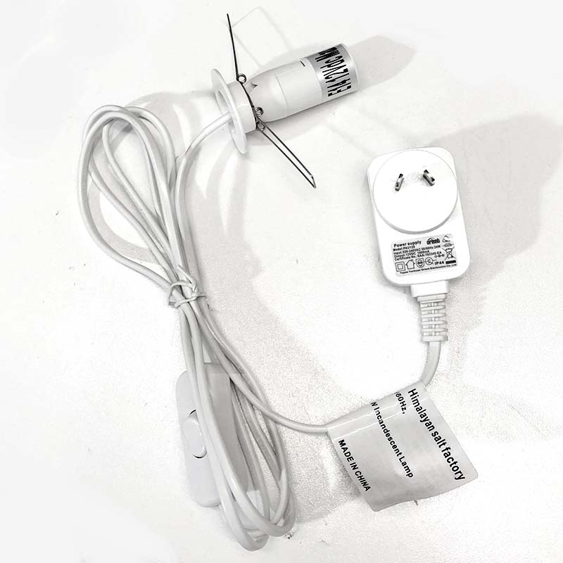 Salt Lamp Replacement Cord + Bulb